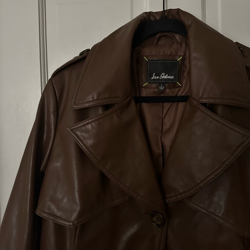 Faux Leather Jacket